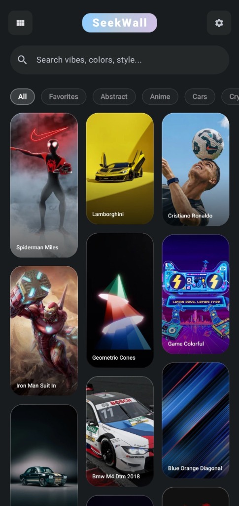 Home Screen